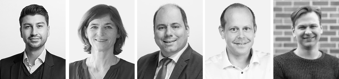 (von links) Fabian Molina, Nationalrat SP | Renata Grünenfelder, Kantonsrätin ZH SP | Mauro Tuena, Nationalrat SVP | Marc Bochsler, Kantonsrat ZH SVP | Julius Felix, Operation Libero