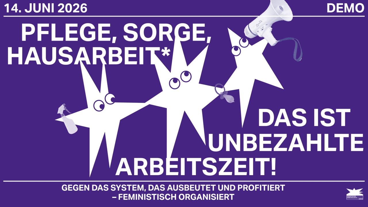 14. JUNI feministischer Streik 2026